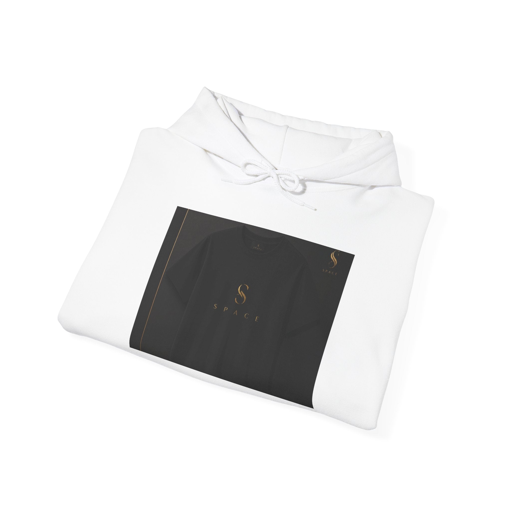 Copy of Minimal Night Sky hoodie | small crescent moon stars rectangle print