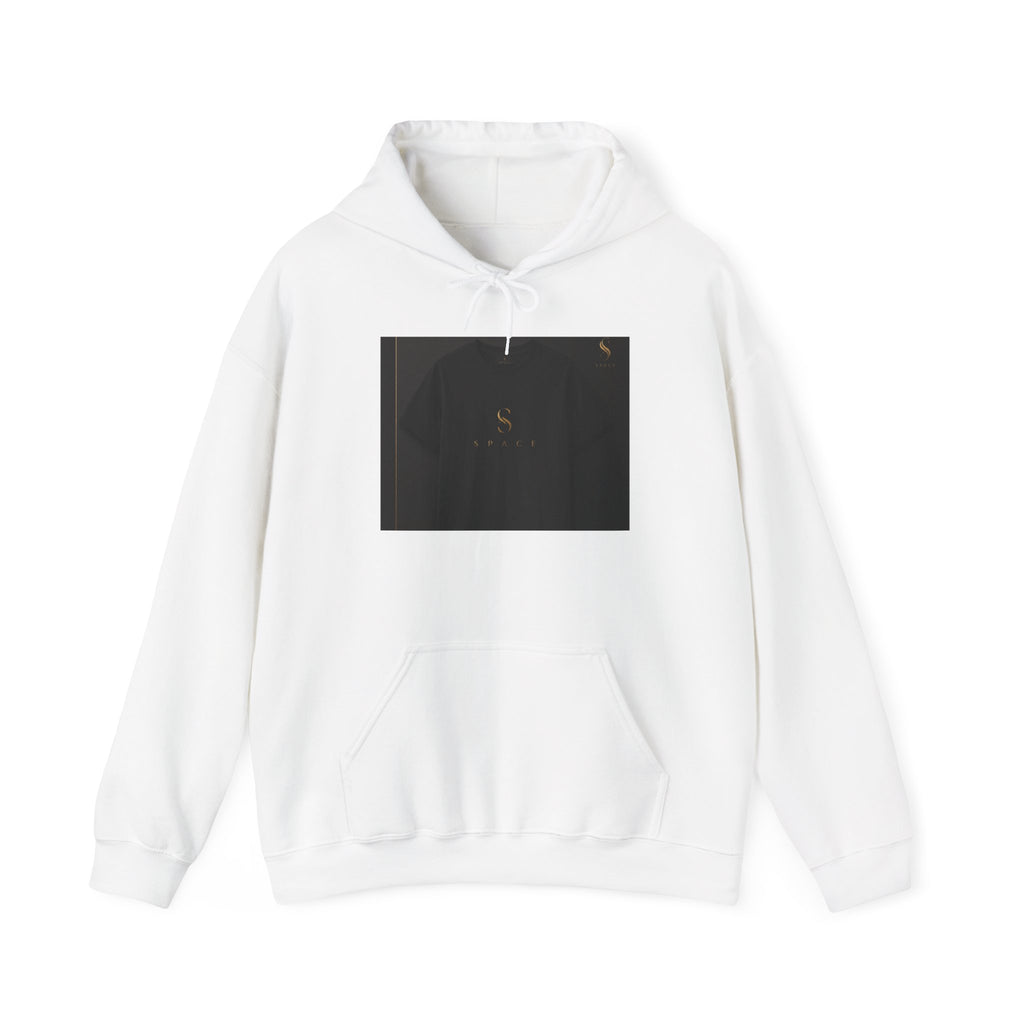 Copy of Minimal Night Sky hoodie | small crescent moon stars rectangle print