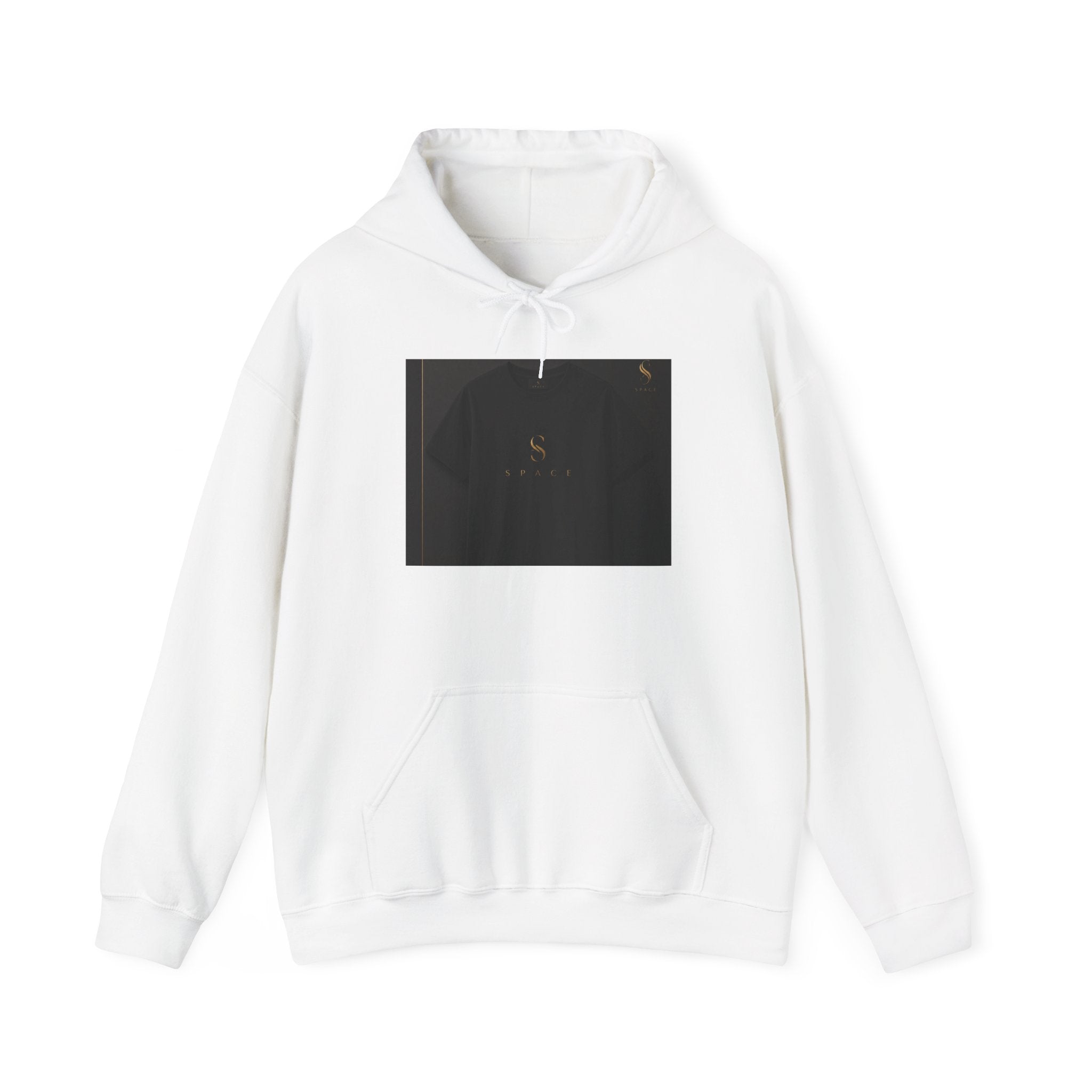 Copy of Minimal Night Sky hoodie | small crescent moon stars rectangle print