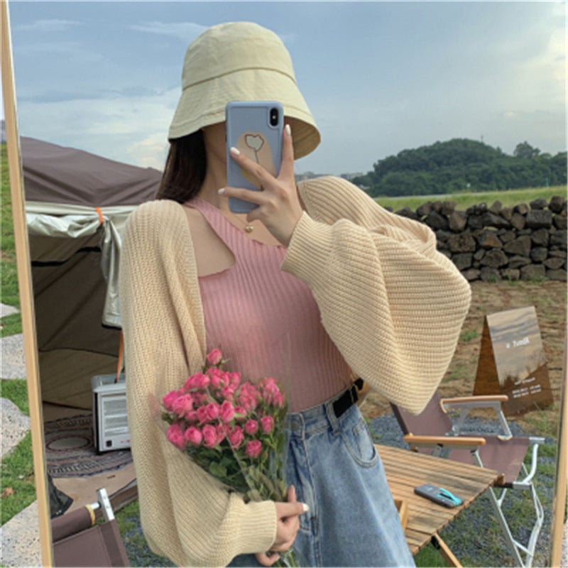 Autumn 2020 Korean Style Loose Knit Cardigan for Women
