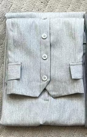 Tailored Set: Vest and Long Skirt (One Set)