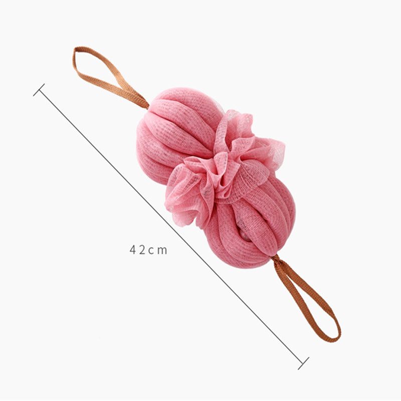 Large Japanese Bath Towel and Exfoliating Bath Ball