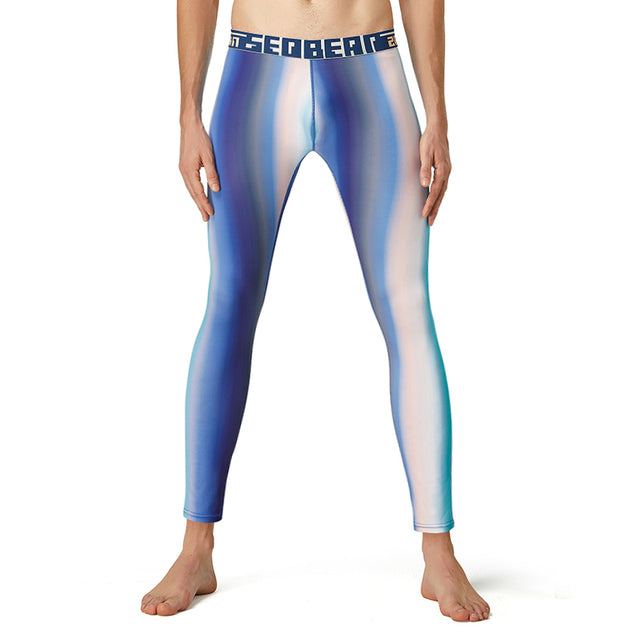 Autumn Men's Slim Fit Thermal Tights and Sleep Pants