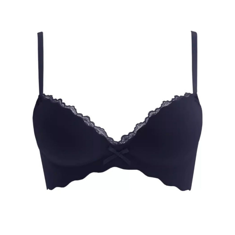 Seamless Push-Up Wireless Bra Set for Small Bust