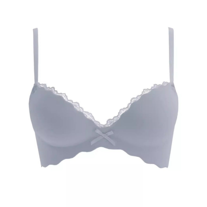 Seamless Push-Up Wireless Bra Set for Small Bust