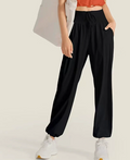 Women's Loose Fit Harem Pants with Pockets for Yoga
