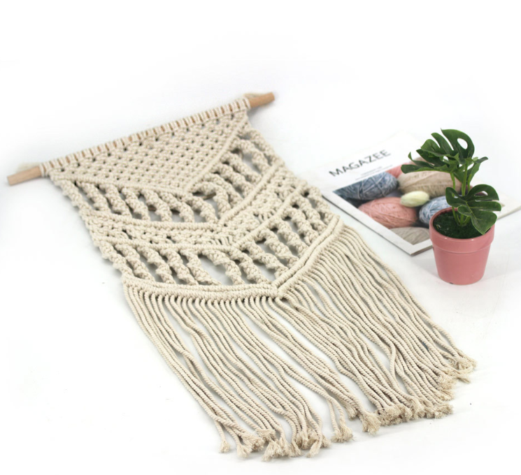 Handwoven Bohemian Tapestry - Nordic Wall Decor